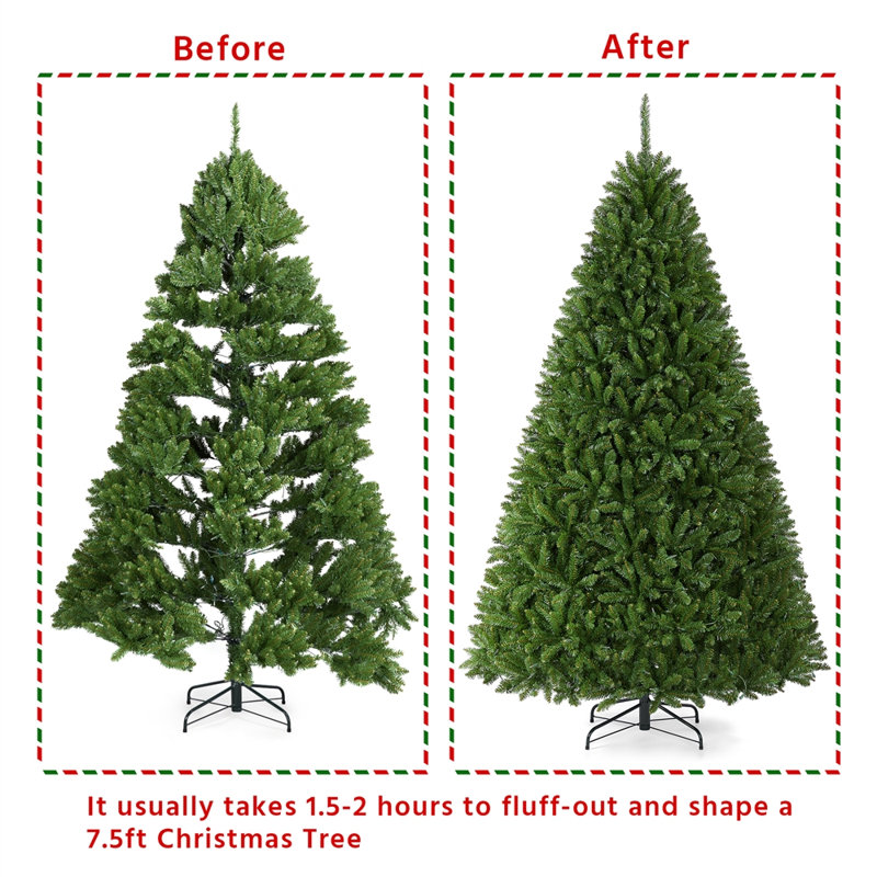 The Holiday Aisle® Green Spruce Artificial Christmas Tree with 700
